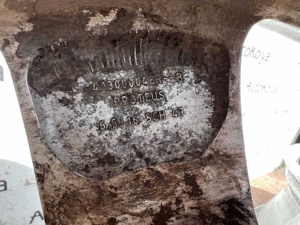 Диск литой титан R16 Renault Megane III 2008-2015 комплект Ковель - зображення 3