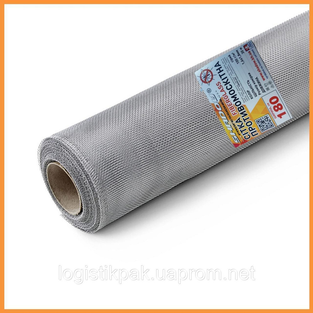 Сетка оконная от комаров 1.8х30 м FiberGlass (серая) Харьков - изображение 9