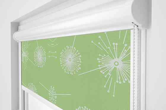 Рулонна штора Rolets Квіти 2-54287-925 92.5x170 см закритого типу Салатова Київ