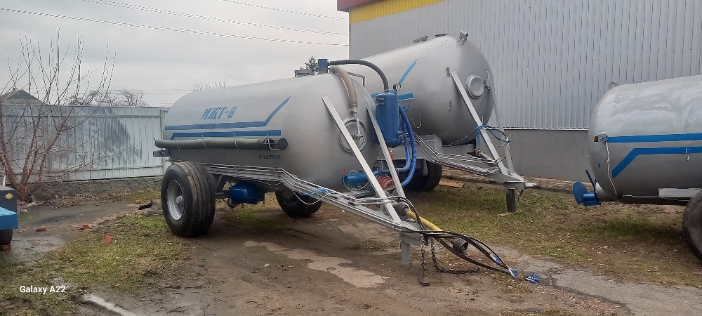 Бочка МЖТ-8 (8м3) вакумна з розкидачем Белая Церковь - изображение 4