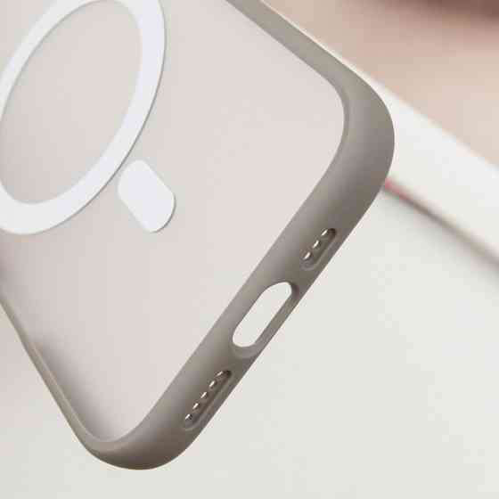 TPU+PC чехол Blueo Skin Friendly Frosted with MagSafe для Apple iPhone 16 (6.1") Херсон