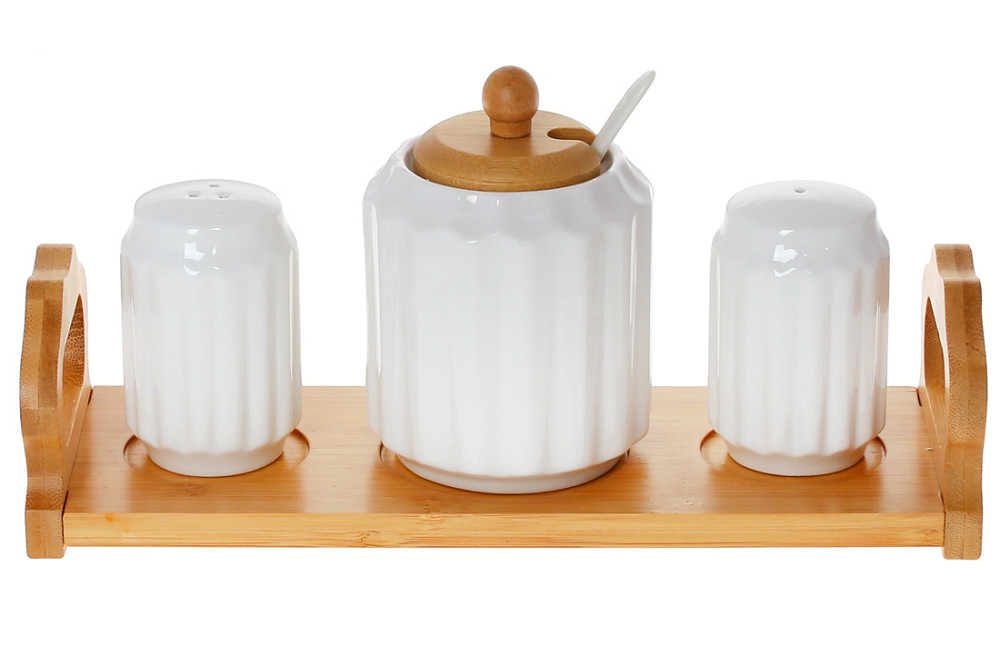 Набір для спецій Bona Di Naturel 289-379 6 предметів Київ - зображення 1