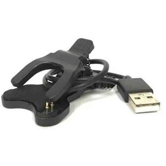 DM Зарядний кабель для смарт-годинників 2-pin Clip Black Харків