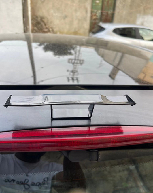 Мини Спойлер на авто Чёрный усиленный скотч Киев - изображение 3