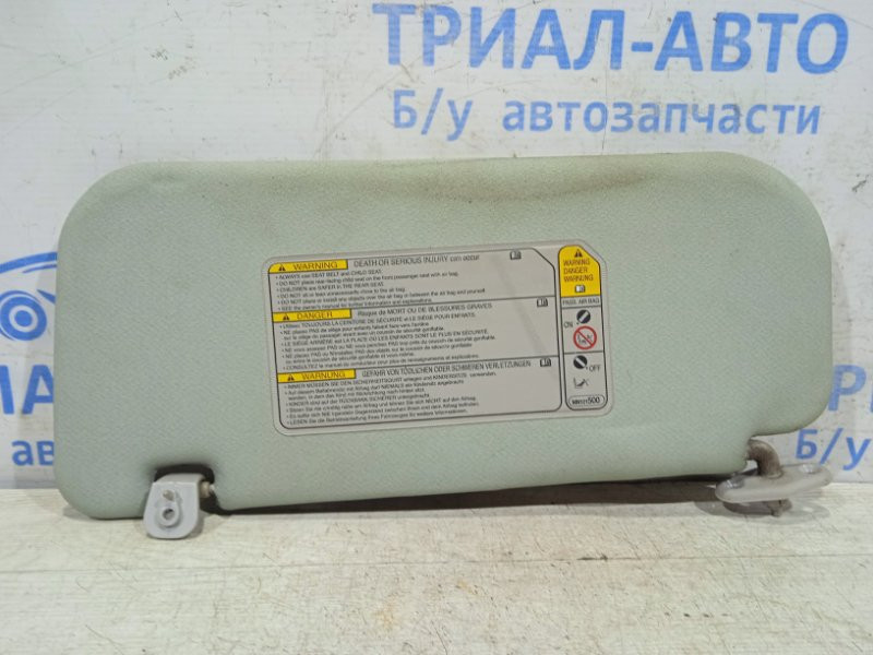 Козырек солнцезащитный правый Mitsubishi L200 KB 2.5 ДИЗЕЛЬ 4D56U 2006 (б/у) Киев - изображение 3