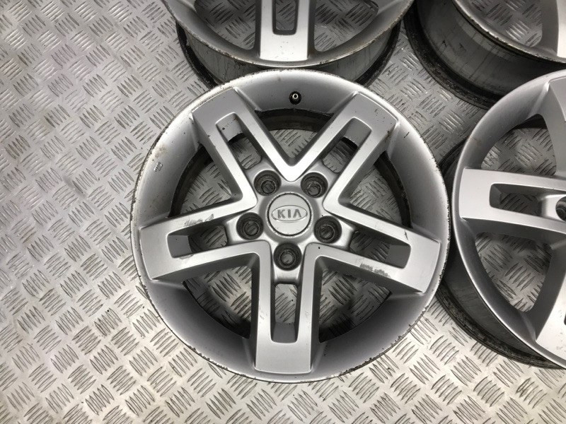Диски титан комплект R16 Kia Soul AM 1.6 БЕНЗИН G4FC 2008 (б/у) Київ - зображення 4