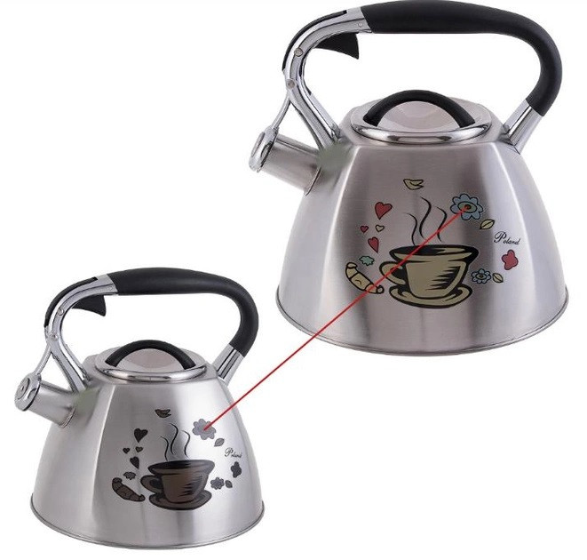 Чайник із свистком Edenberg Coffee EB-1944-Coffee 3 л Київ - зображення 1