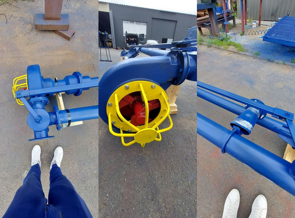 Наш насос НПФ 1_10 для навозу свиноферми Біла Церква - зображення 1