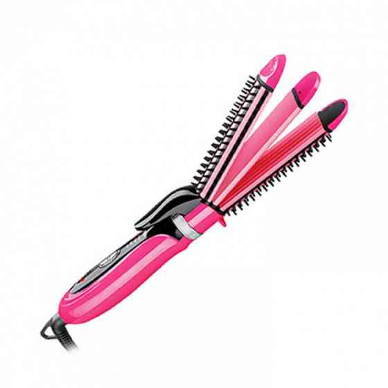 Прасочка для волосся плойка гофре 3 в 1 Gemei GM-2922 Київ