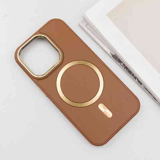 Кожаный чехол SnapCase with MagSafe для Apple iPhone 16 Pro (6.3") Херсон