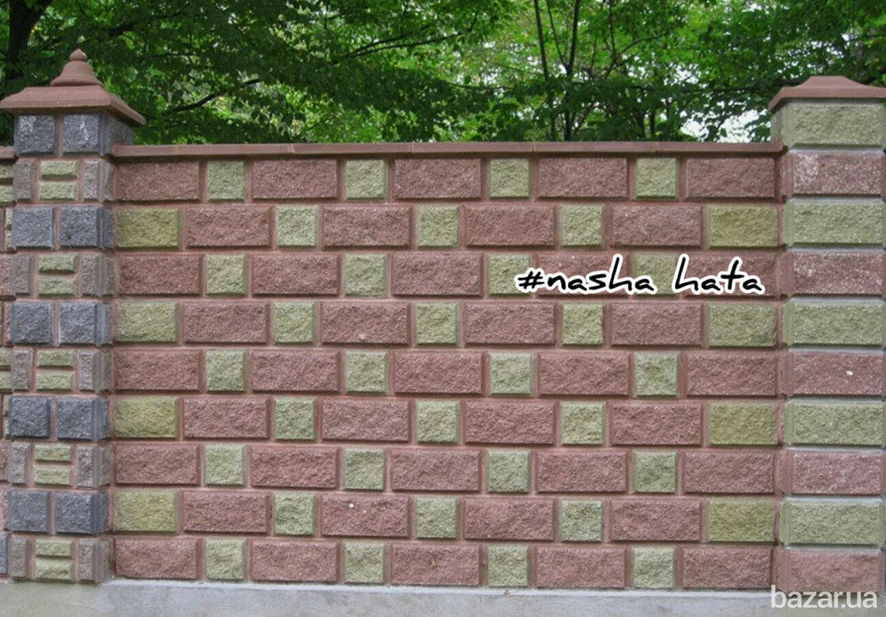 Паркан із блоку декоративного Тернопіль - зображення 9