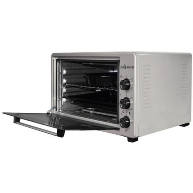 Электропечь Sea Breeze SB-0705 45 л серебристая Киев - изображение 7