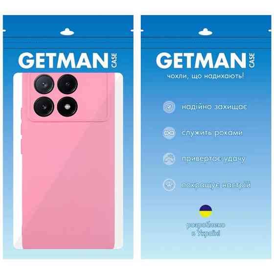 Чехол TPU GETMAN Liquid Silk Full Camera для Xiaomi Poco X6 Pro Херсон