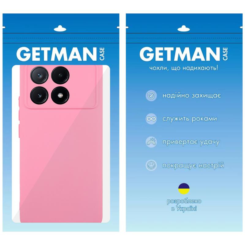 Чехол TPU GETMAN Liquid Silk Full Camera для Xiaomi Poco X6 Pro Херсон - зображення 6