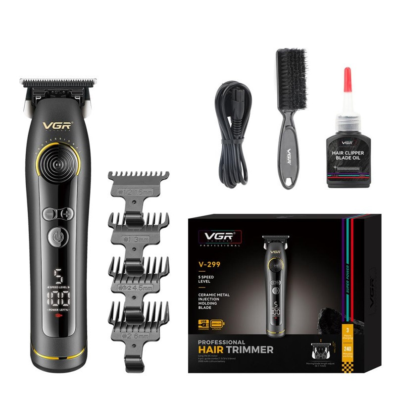 Триммер VGR V-299 BLACK 10 Вт черный Киев - изображение 1