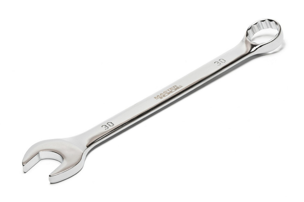 Ключ комбинированный MASTERTOOL 30 мм 31CrV3 DIN 3113 SS 71-1030 Харків - зображення 3