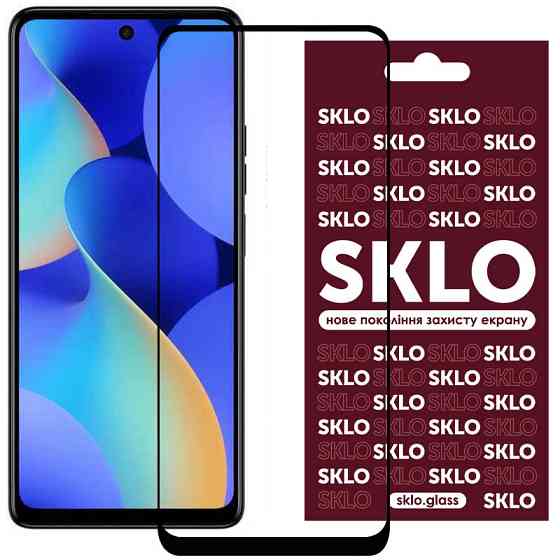 Защитное стекло SKLO 3D для TECNO Spark Go 1 / Go 2 Херсон