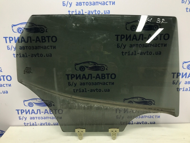 Стекло двери заднее правое Nissan Qashqai J11 1.5 DIESEL K9K 2013 (б/у) Київ - зображення 1