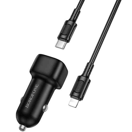 АЗУ Borofone BZ34A Cloud PD20W (1USB-C) + кабель Type-C to Lightning Херсон