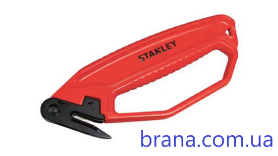 Ніж спеціальний для безпечного розрізання пакувальної плівки STANLEY 0-10-244 Вишнёвое