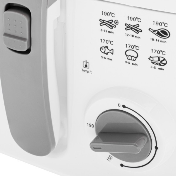 Фритюрница Mesko MS 4908 gray 1800 Вт серая Київ - зображення 8
