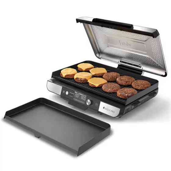 Электрогриль NINJA Sizzle Pro XL GX101EU 1790 Вт серебристый Київ