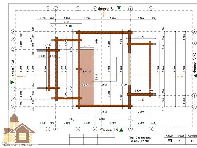 Зруби під ключ від Закарпат Зруб-Буд Одесса - изображение 6