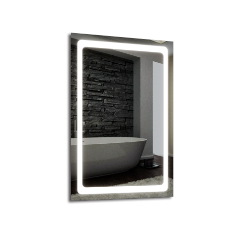 Дзеркало з LED підсвічуванням 800 х 500 мм. Київ - зображення 1