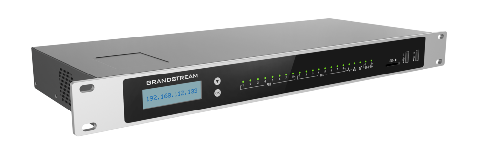 Grandstream UCM6308, ip атс, 104хFXS, 8xFXO, до 3000 абонентів/450 одночасних викликів, 1xWAN, 1xLAN Київ - зображення 4