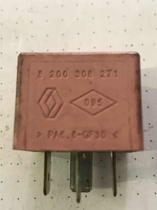 Бу реле вентилятора охлаждения Renault 8200308271, 20240041 Кропивницький - зображення 1