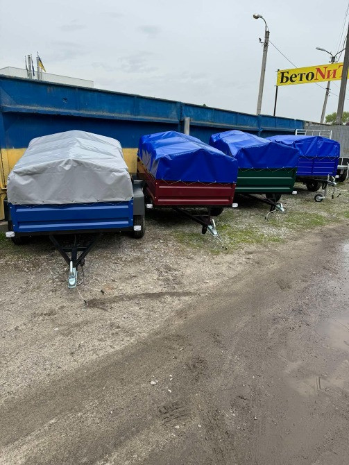 Новий причіп до авто 200х130х35 (різна висота борту в наявності) Баранівка - зображення 3