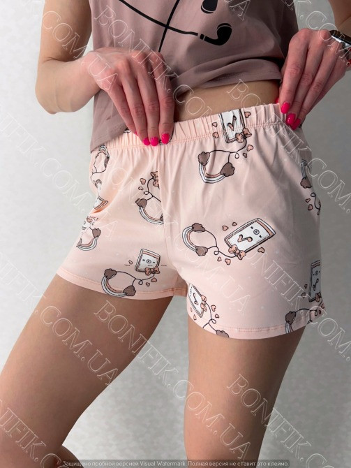 Женский комплект пижамы "Roksana" (16646) (арт. 1759) Кривий Ріг - зображення 5