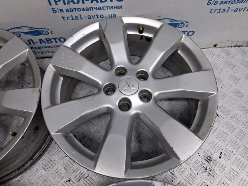 Диски титан комплект R18 Mitsubishi Outlander XL 2.2 DIESEL 4HK 2007 (б/у) Киев - изображение 3