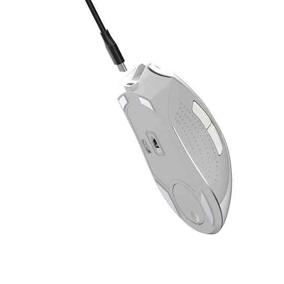 Мышь компьютерная безпроводная Bloody R90 Plus Greyish White белая Київ