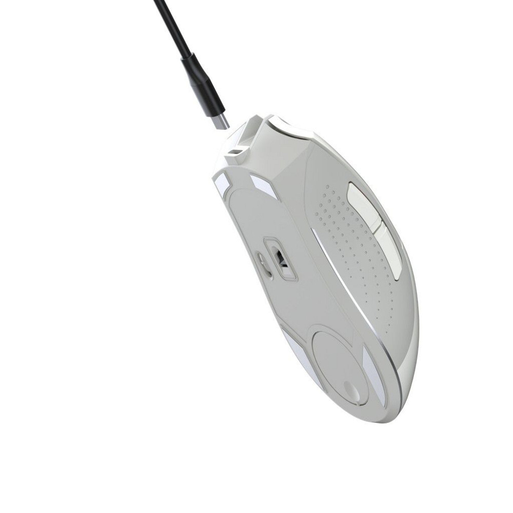 Мышь компьютерная безпроводная Bloody R90 Plus Greyish White белая Київ - зображення 6