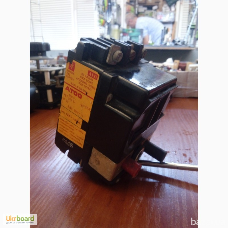 Автоматы АТ-00, 500в.пер. 32а. 220в. пост.12.8/19, 2а. БДС-6059735. Харків - зображення 7