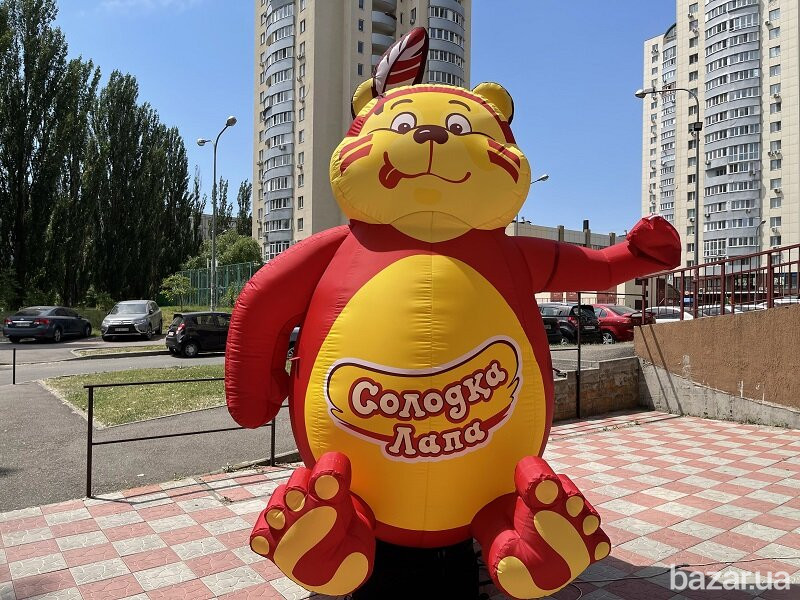 Зазывала надувной человечек реклама Киев - изображение 4