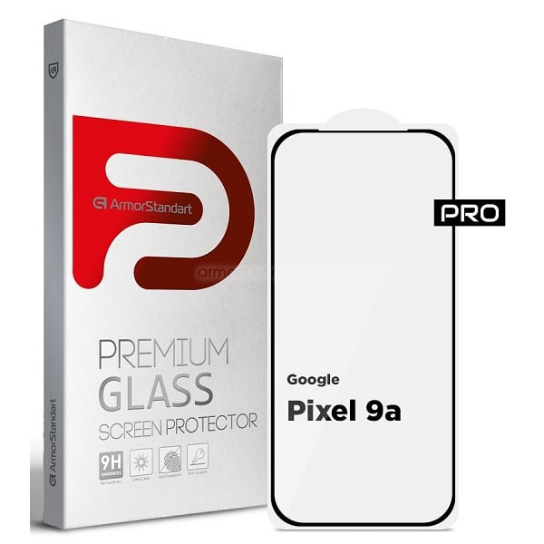 Захисне скло ArmorStandart Pro для Google Pixel 9a Black (ARM83564) (Код товару:41108) Харьков - изображение 1