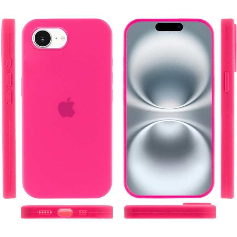 Чехол Silicone Case Full Protective (AA) для Apple iPhone 16e (6.1") Херсон - зображення 2