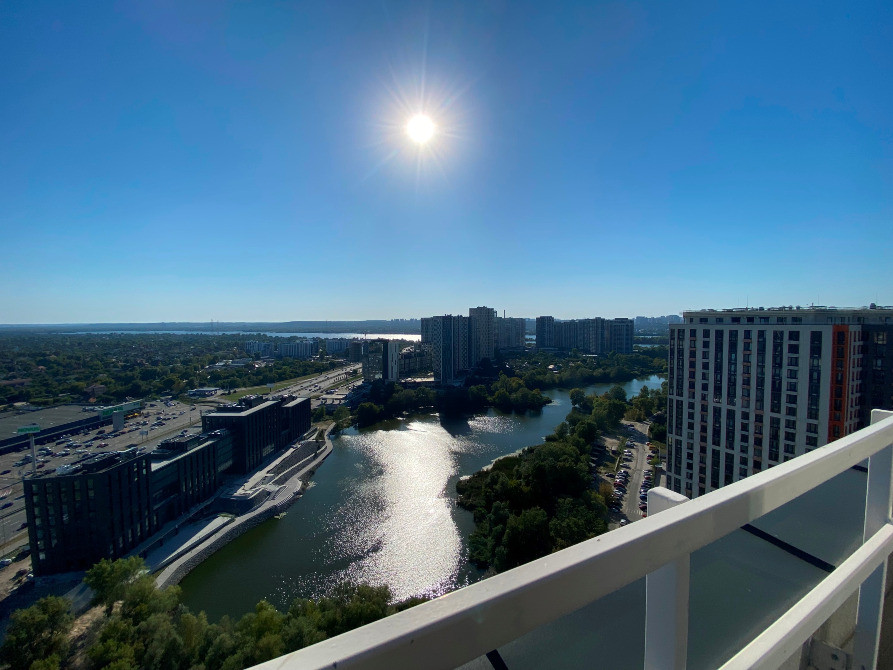 Дворівнева квартира з терасою та видом на Дніпро ЖК Seven Осокорки Київ - зображення 9