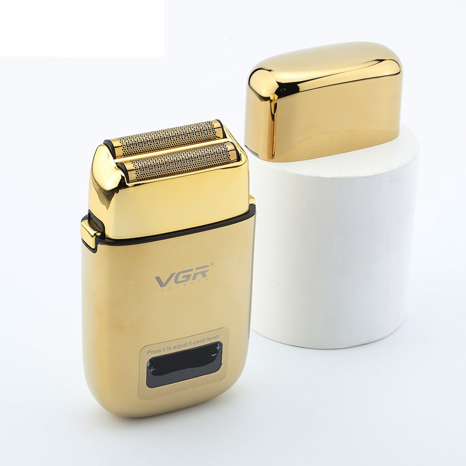 Электробритва VGR V-338 GOLD золотистая Київ - зображення 2