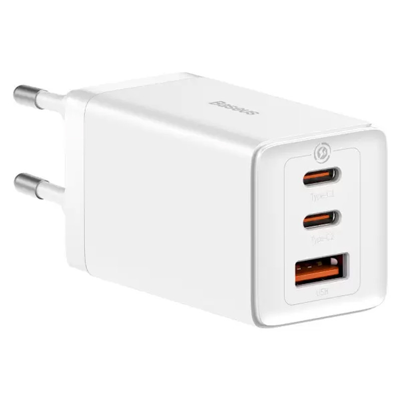 СЗУ Baseus GaN5 Pro PD65W+QC3.0 (1USB-A/2C) (CCGP12020) Херсон - изображение 5
