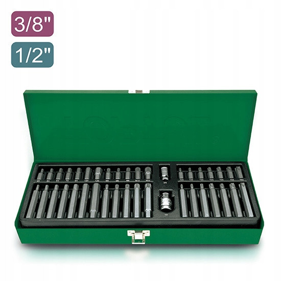 Набор бит TOPTUL 10мм HEX,TORX,SPLINE 40ед. GAAD4002 Харьков - изображение 2