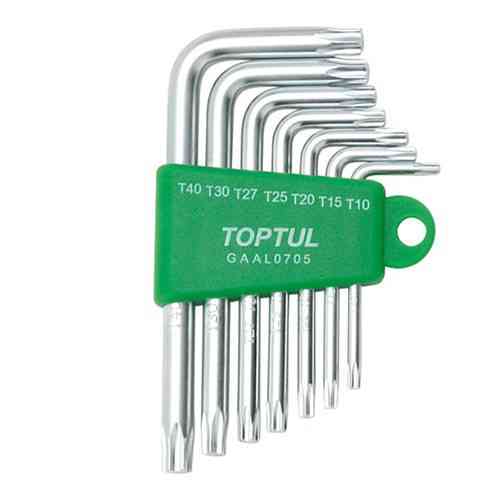 Набор ключей TORX Г-обр. TOPTUL T10-T40 7ед. GAAL0705 Харків