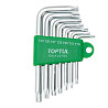 Набор ключей TORX Г-обр. TOPTUL T10-T40 7ед. GAAL0705 Харків