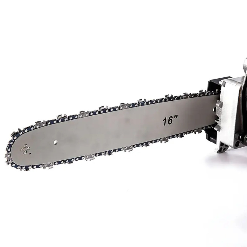 Акумуляторна ланцюгова пилка Жовта 2 акумулятори 18В, 16” Electric SAW, Електропила на акумуляторі Одесса - изображение 5