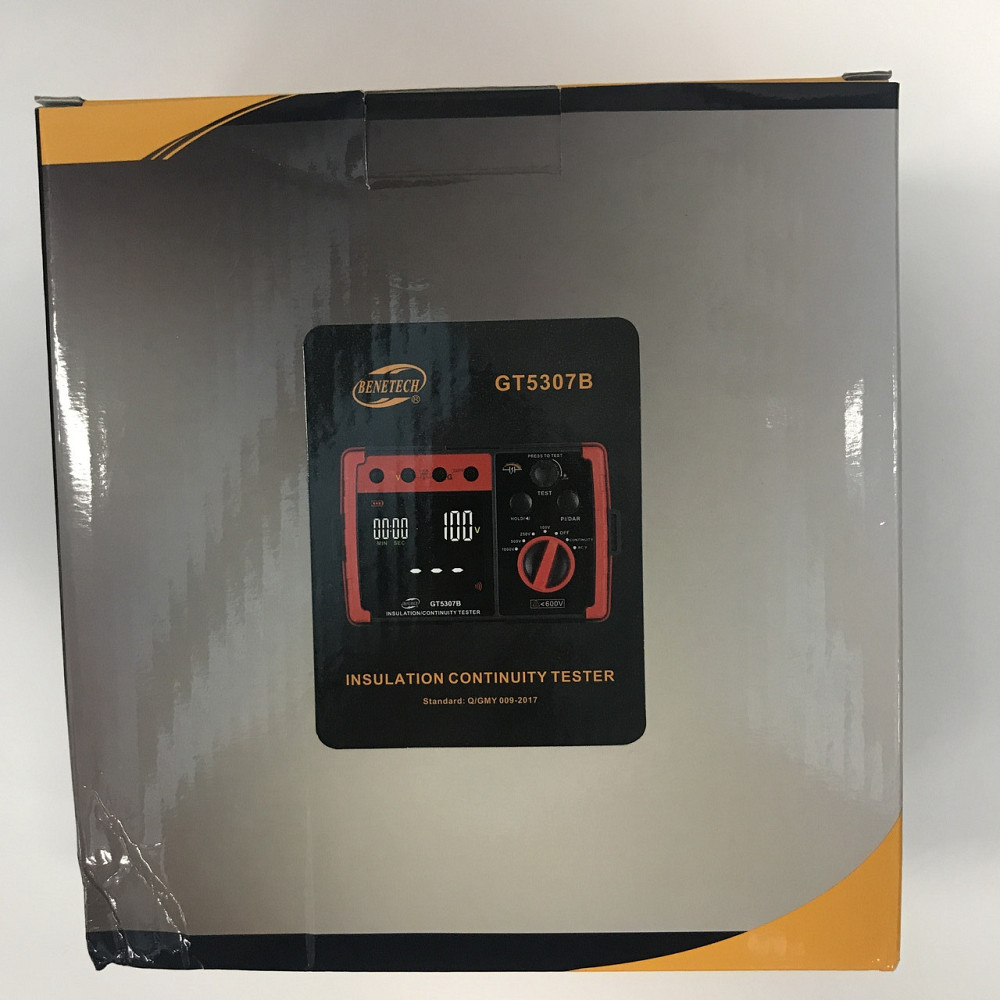 Тестер для сопротивления изоляции (мегаомметр) (0-5,5 ГΩ) BENETECH GT5307B Харків - зображення 6