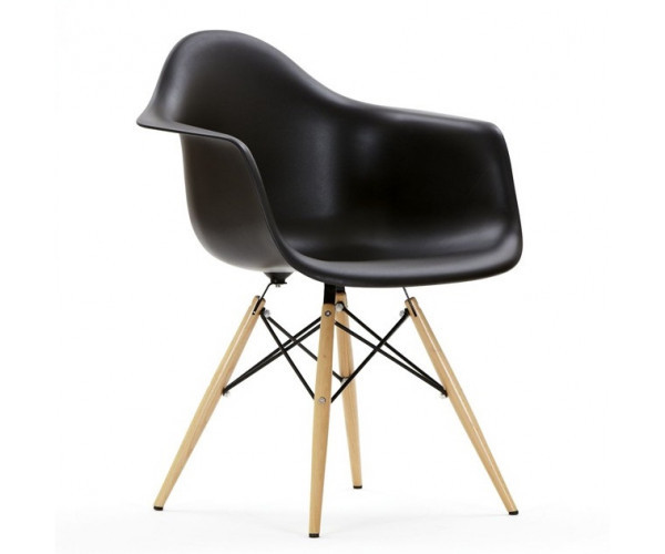 Крісло Тауер Вуд барне чорне Дніпро - зображення 1