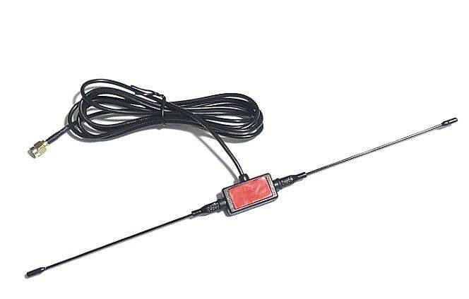 Антенна дипольная 410-530MHz 6dBi, до 50W, кабель RG 174U 1,5 м, SMA-male коннектор Днепр - изображение 1