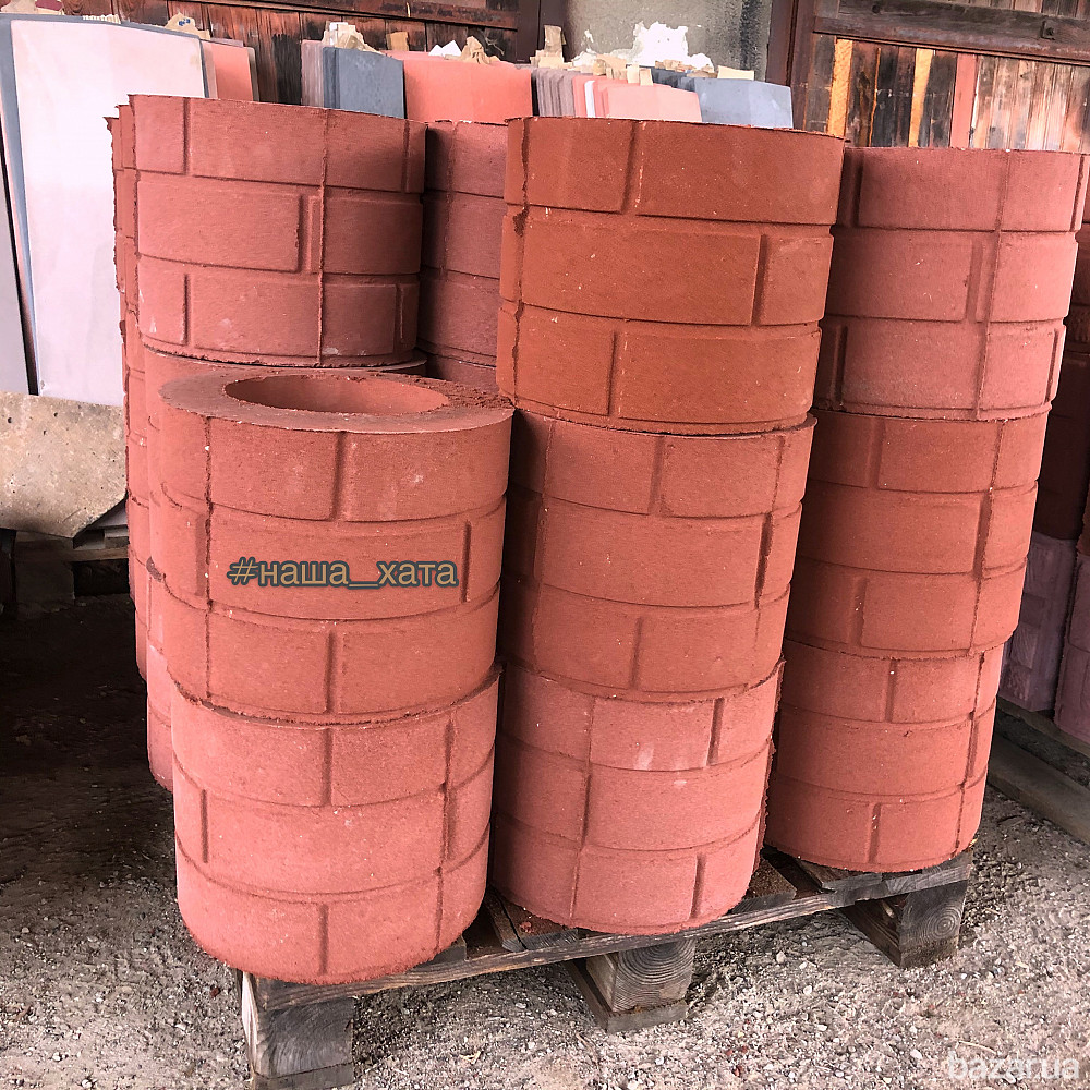 Набірні бетонні стовпи для паркану від виробника Херсон - зображення 2